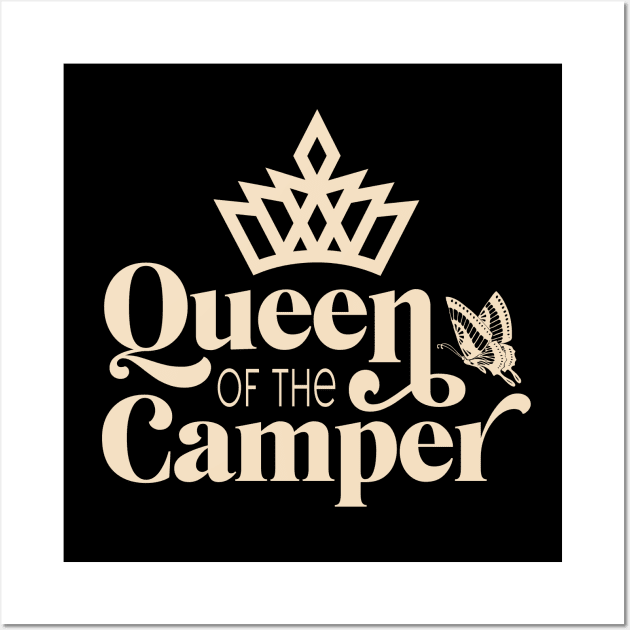 Queen of The Camper Wall Art by Raventeez